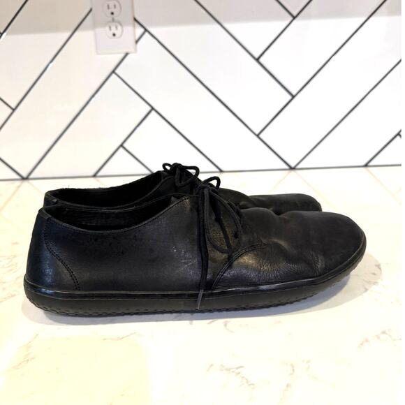 Vivobarefoot Ra II leather barefoot Oxford lace-up thin sole natural movement main image 8